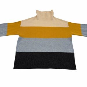 Veronica Beard 100% Cashmere Colorblock Sweater | Size Small